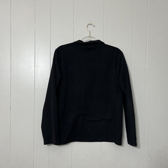 THE NORTH FACE Mens Black Pullover 1/4 Zip Lined Size S/P - Picture 2 of 8